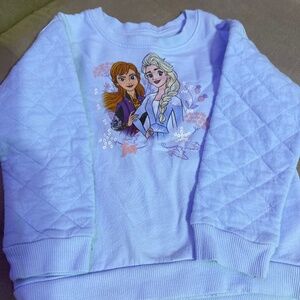 Crew neck frozen sweater